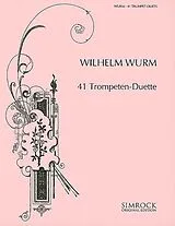 Wilhelm (Vasily) Wurm Notenblätter 41 Duette