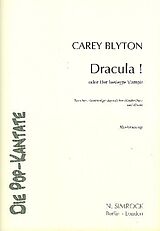 Carey Blyton Notenblätter Dracula oder der besiegte Vampir