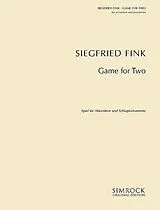Siegfried Fink Notenblätter Game for two