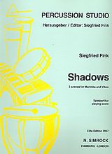 Siegfried Fink Notenblätter Shadows 3 scenes