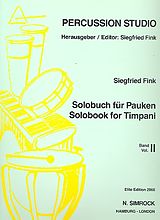 Siegfried Fink Notenblätter Solobuch Band 2