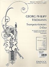 Georg Philipp Telemann Notenblätter Konzert D-Dur