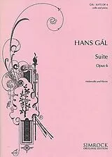 Hans Gál Notenblätter Suite op.6