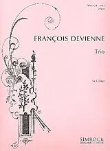 Francois Devienne Notenblätter Trio B-Dur Nr.5 op.66