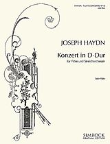 Franz Joseph Haydn Notenblätter Flötenkonzert D-Dur Hob. VII/D1
