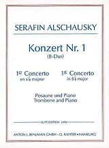 Joseph Franz Serafin Alschausky Notenblätter Konzert B-Dur Nr.1
