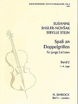 S. Basler-Novsak Notenblätter Spass an Doppelgriffen Band 2 - für junge Cellisten (1.-4. Lage)