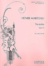 Henri Marteau Notenblätter Terzett op.32