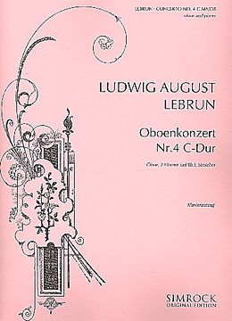 Ludwig August Lebrun Notenblätter Concerto Nr.4 C-Dur