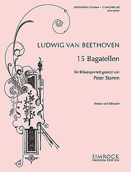 Ludwig van Beethoven Notenblätter 15 Bagatellen