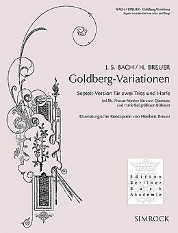 Johann Sebastian Bach Notenblätter Goldberg-Variationen