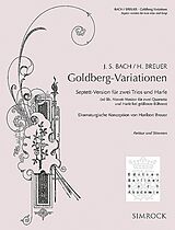 Johann Sebastian Bach Notenblätter EE5448 Goldberg-Variationen