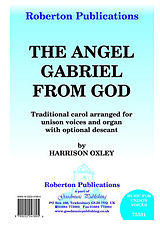  Notenblätter The Angel Gabriel from God