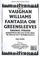 Vaughan Williams Notenblätter Fantasia on Greensleeves