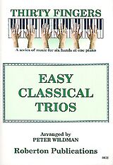  Notenblätter Easy classical Trios for piano 6 hands