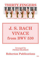 Johann Sebastian Bach Notenblätter Vivace from Trio Sonata no.6 BWV530