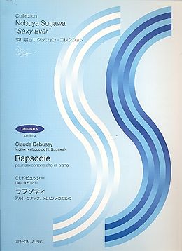 Claude Debussy Notenblätter Rhapsodie für Altsaxophon und Klavier