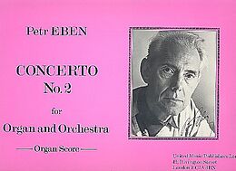 Petr Eben Notenblätter Concerto no.2