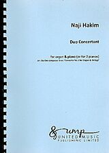 Naji Hakim Notenblätter Duo Concertant