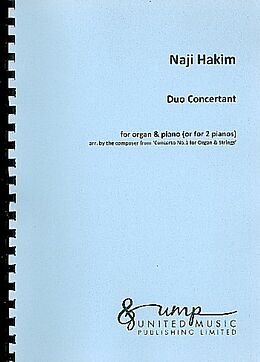 Naji Hakim Notenblätter Duo Concertant