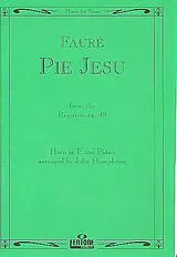 Gabriel Urbain Fauré Notenblätter Pie Jesu