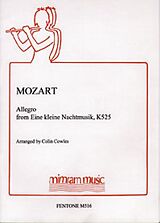 Wolfgang Amadeus Mozart Notenblätter Allegro aus Eine kleine Nachtmusik KV525