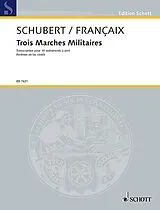 Franz Schubert Notenblätter 3 Marches militaires