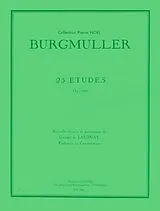 Johann Friedrich Franz (Frédéric) Burgmüller Notenblätter 25 études op.100
