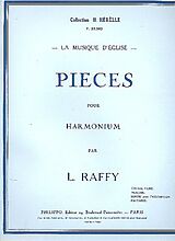 Louis Raffy Notenblätter Pièces pour harmonium