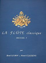  Notenblätter La flûte classique vol.3