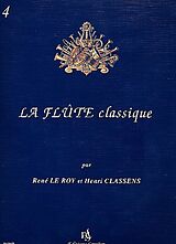  Notenblätter La flûte classique vol.4