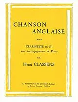 Henri Classens Notenblätter Chanson Anglaise
