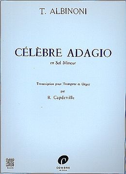 Tomaso Albinoni Notenblätter Célèbre adagio sol mineur