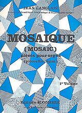 Jean Langlais Notenblätter Mosaique vol.1 - pièces