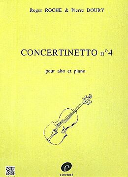 Roger Roche Notenblätter Concertinetto no.4