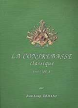  Notenblätter La contrebasse classique vol.A