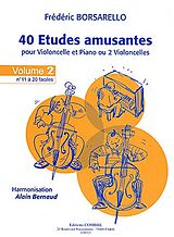 Frédéric Borsarello Notenblätter 40 Études amusantes vol.2 (nos. 11-20)