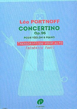 Leo Portnoff Notenblätter Concertino op.96