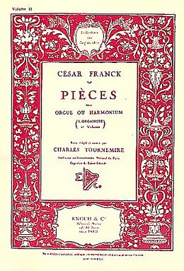 César Franck Notenblätter Lorganiste vol.2 Pièces