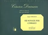 Luigi Cherubini Notenblätter 6 sonate per cimbalo