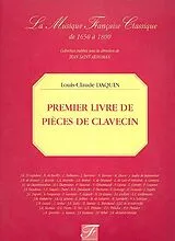 Louis Claude Daquin Notenblätter Premier livre de pieces de clavecin