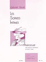 Gabriel Urbain Fauré Notenblätter Berceuse op.16