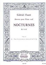 Gabriel Urbain Fauré Notenblätter 8 nocturnes