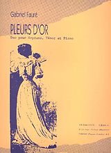 Gabriel Urbain Fauré Notenblätter Pleurs dor op.72 duo pour soprano