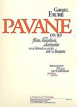 Gabriel Urbain Fauré Notenblätter Pavane op.50