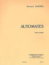 Bernard Andrès Notenblätter Automates pour harpe