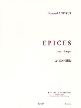 Bernard Andrès Notenblätter Epices vol.2