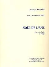 Bernard Andrès Notenblätter Noel de lane