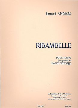 Bernard Andrès Notenblätter Ribambelle
