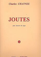 Charles Chaynes Notenblätter Joutes pour clavecin et orgue